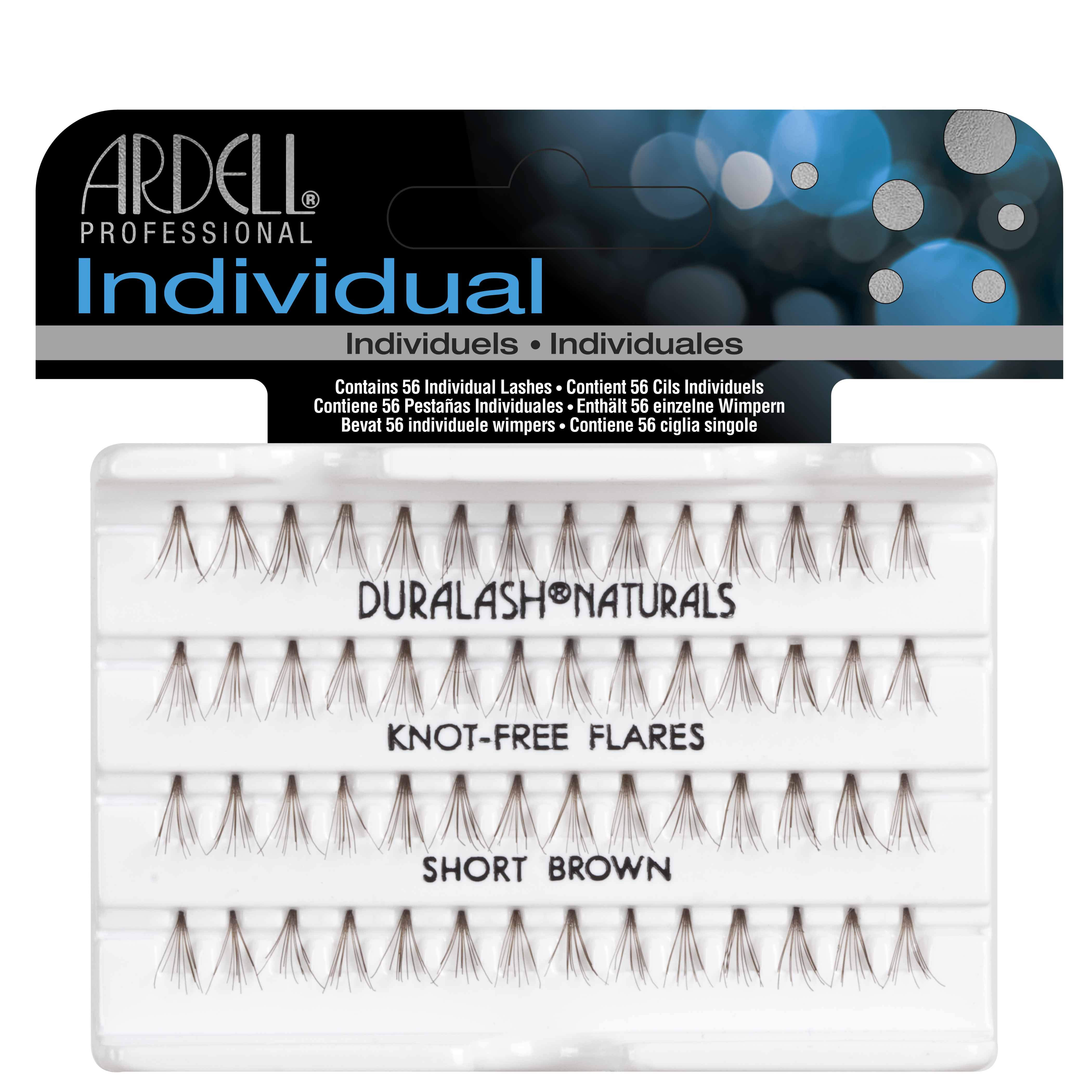 Ardell Individual-Knot Free Lashes - Short Brown