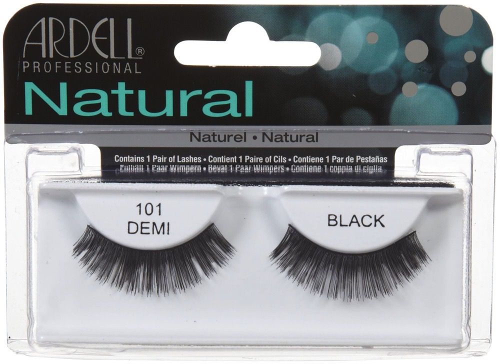 Ardell Natural Lashes - 101 Demi Black (3-pack)