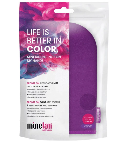 MineTan Bronze On Applicator Mitt self-tanner