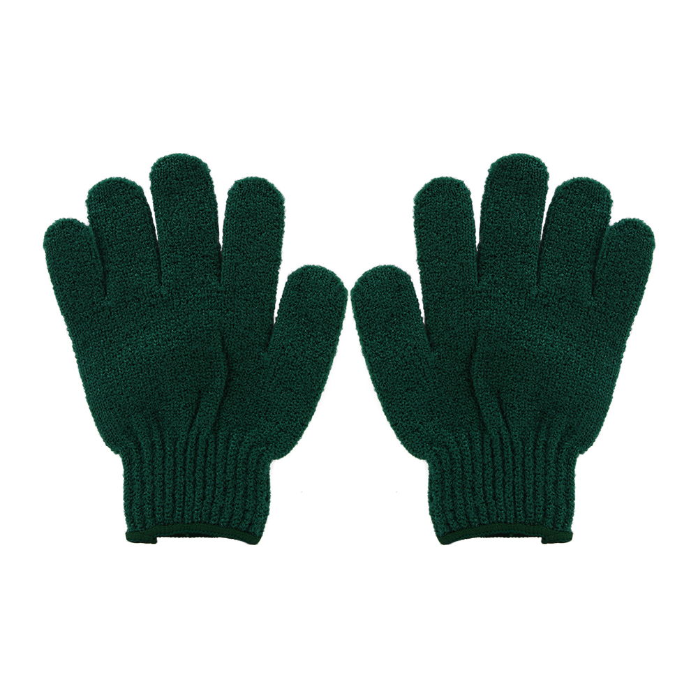 Spa Sister Bathing Gloves Forest Green