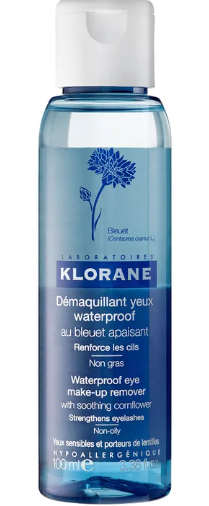 Klorane Waterproof Eye Makeup Remover 3.38 fl. oz.