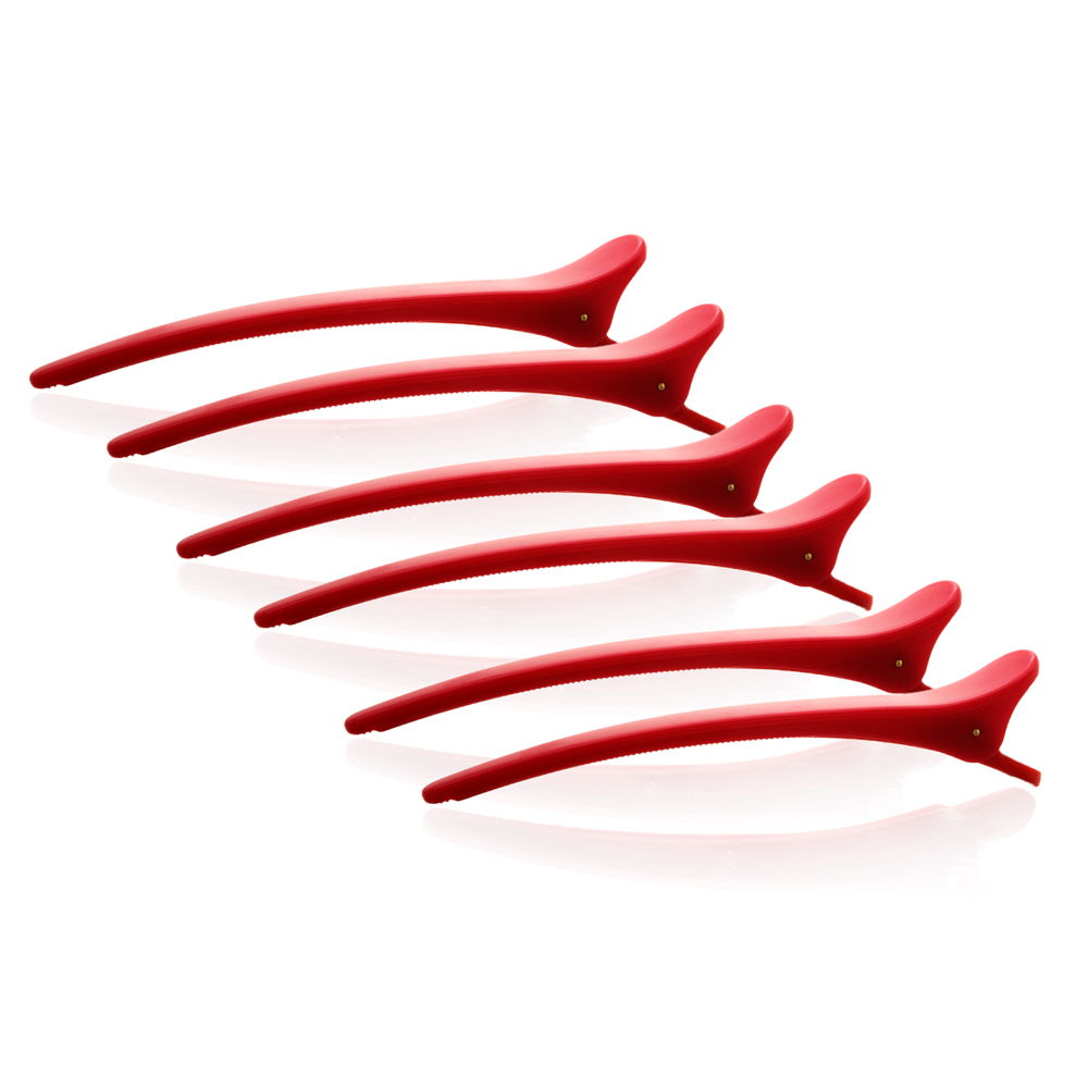 Jatai Grip Clips Red 6 Piece Set