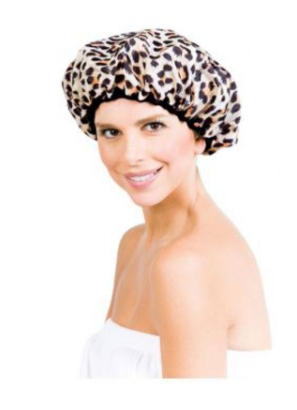 BETTY DAIN SOCIALITE SAFARI SPOTS SHOWER CAP
