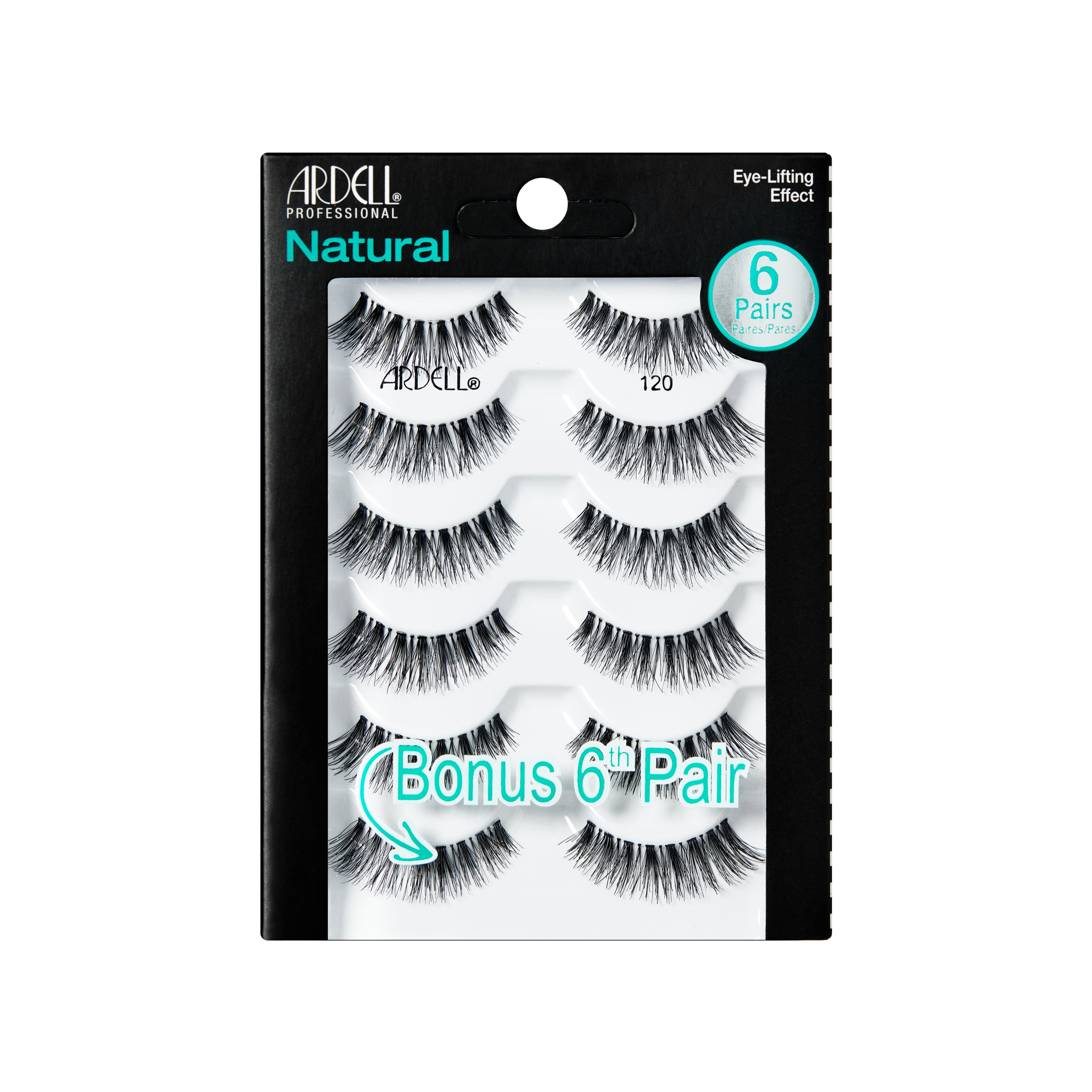 Ardell 6 Packs Strip Lashes - Natural 120