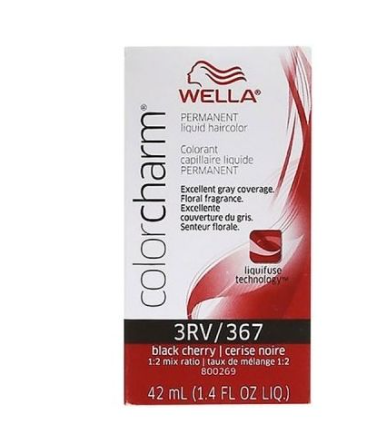 Wella Color Charm Permanent 3RV/367 1.4 oz-2 pack