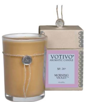 Votivo Aromatic Candle No.24 Morning Violet