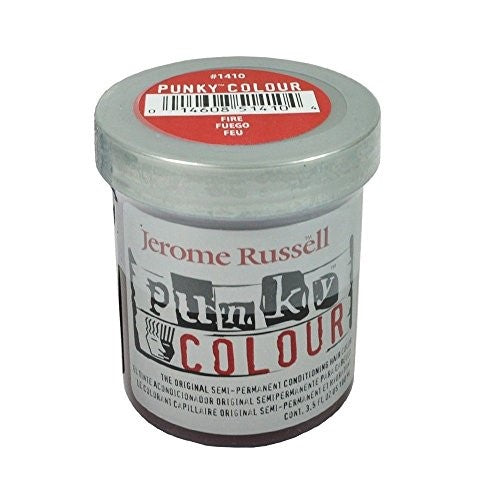 Jerome Russell Punky Hair Colour, Fire, 3.5 Oz-2 pack