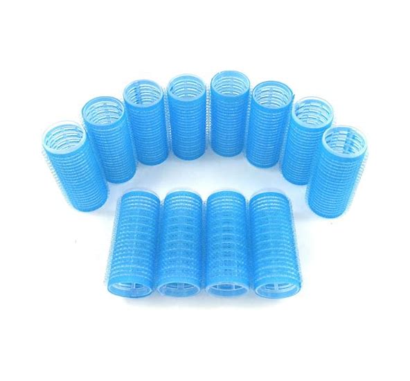 HairArt E-Z Roller Short Mini Aqua Hair Rollers 6pcs