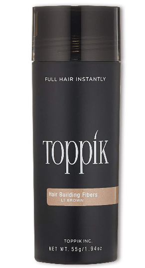 Toppik Hair Building Fibers Light Brown 1.94 oz