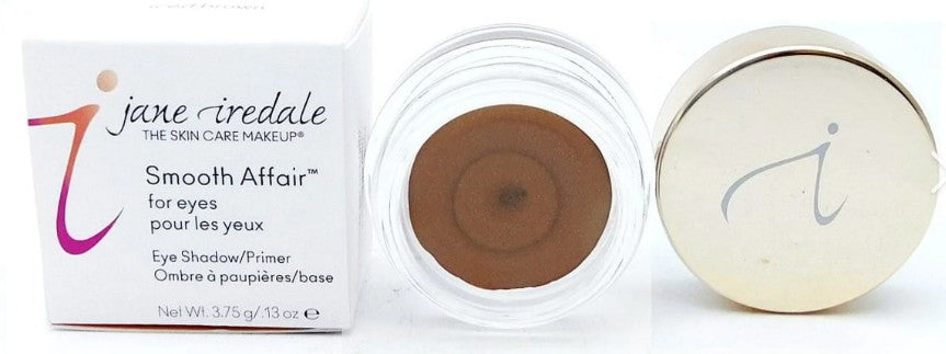 Jane Iredale Smooth Affair Eyeshadow & Primer- Iced Brown 0.13 oz
