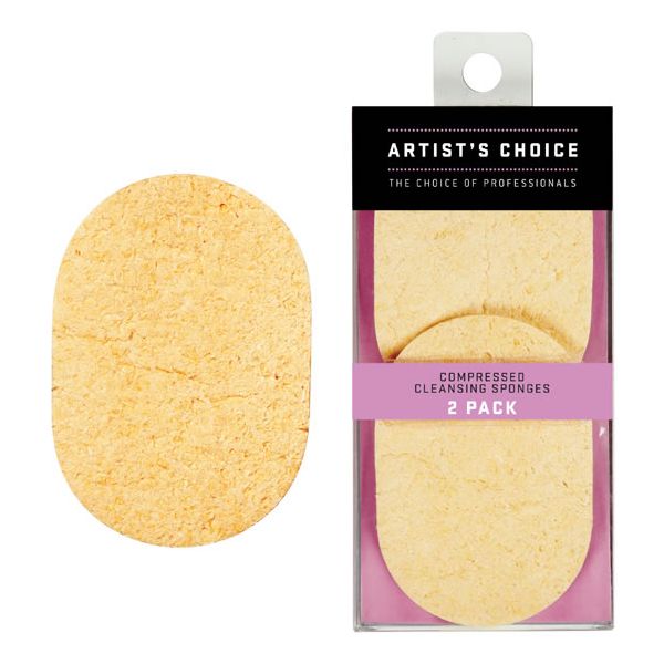 Artist's Choice Compressed Cleansing Sponges (2 Packs of 2)
