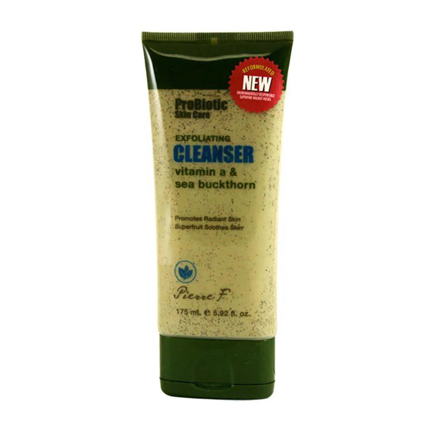 Pierre F ProBiotic Skin Care Exfoliating Cleanser Vitamin A & Sea Buckthorn 175mL