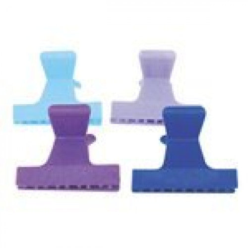 12 Soft 'n Style 2" Butterfly Clamps Assorted Colors