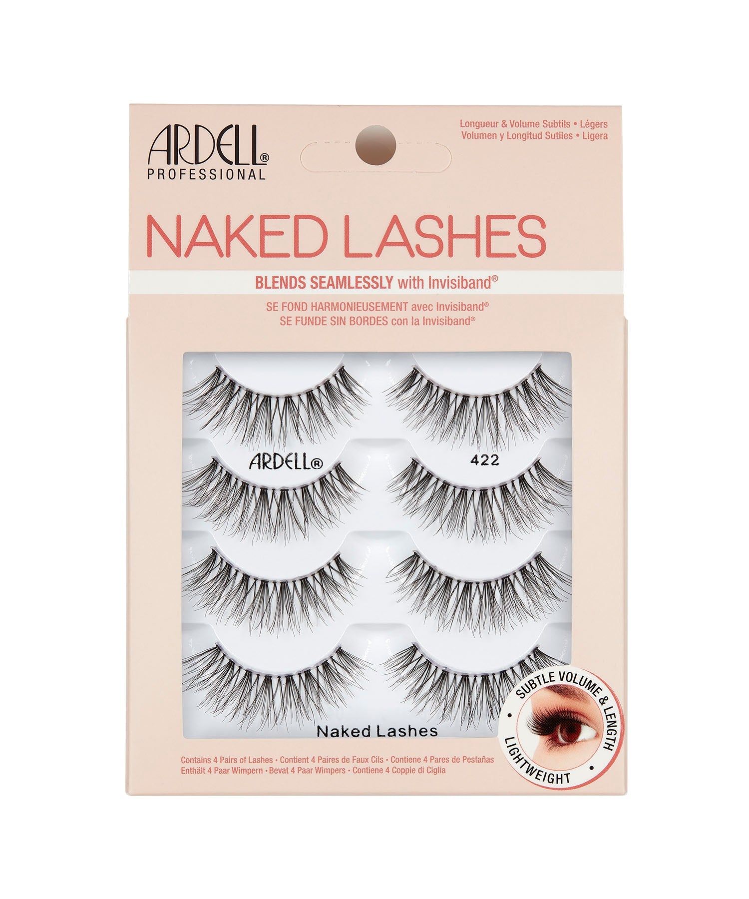 Ardell Naked Lashes 4 Pack 422