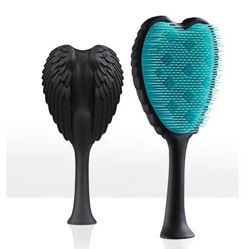 Tangle Angel Xtreme Detangling Brush Black & Turquoise