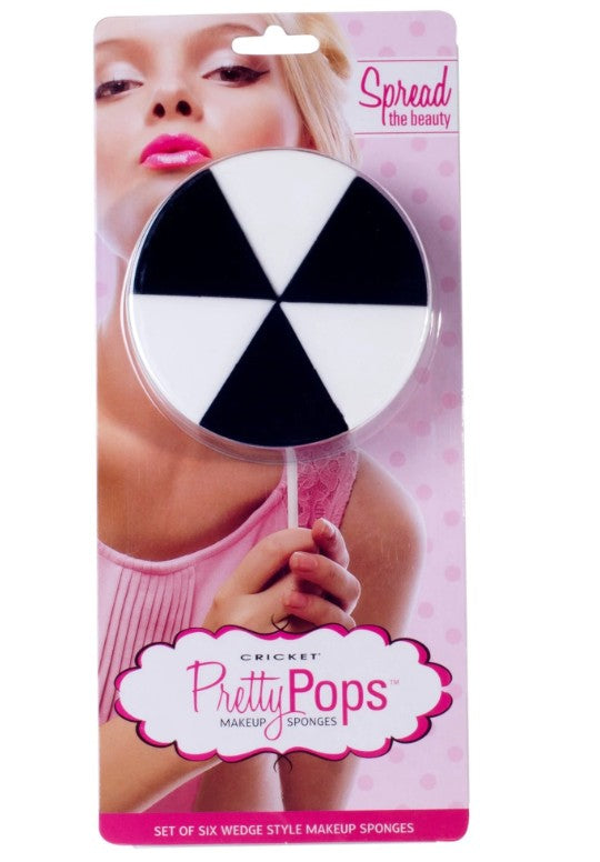 Pretty Pops Make-Up Sponge-(White & Black)