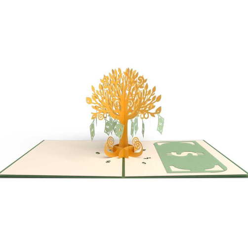 LOVEPOP 3D POP UP CARD "MONEY TREE"