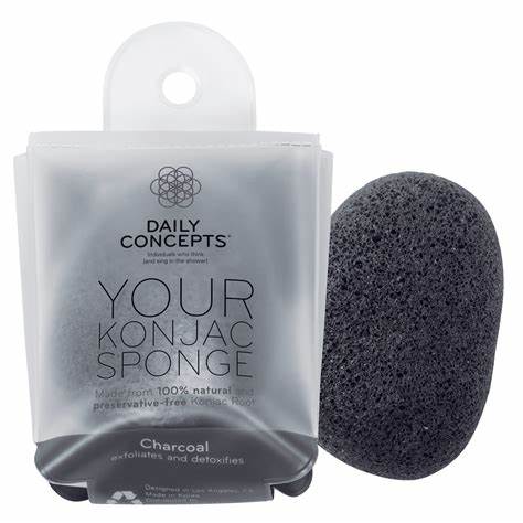 Daily Concepts Your Konjac Sponge Charcoal