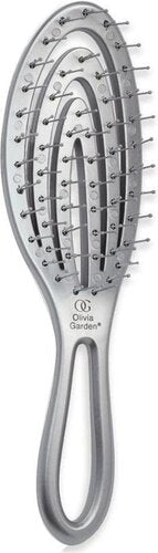 Olivia Garden Holiday Glamour Brush - Silver