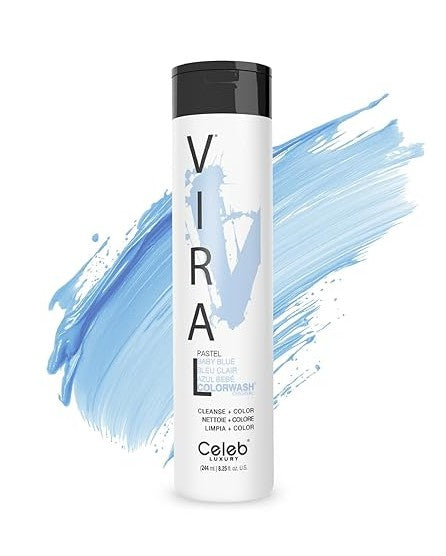 Celeb Luxury Colorwash – Pastel Baby Blue 8.25 fl oz