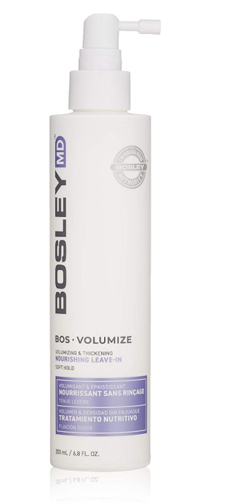 Bosley MD Bos Volumize Volumizing & Thickening Nourishing Leave-In, 6.8 oz