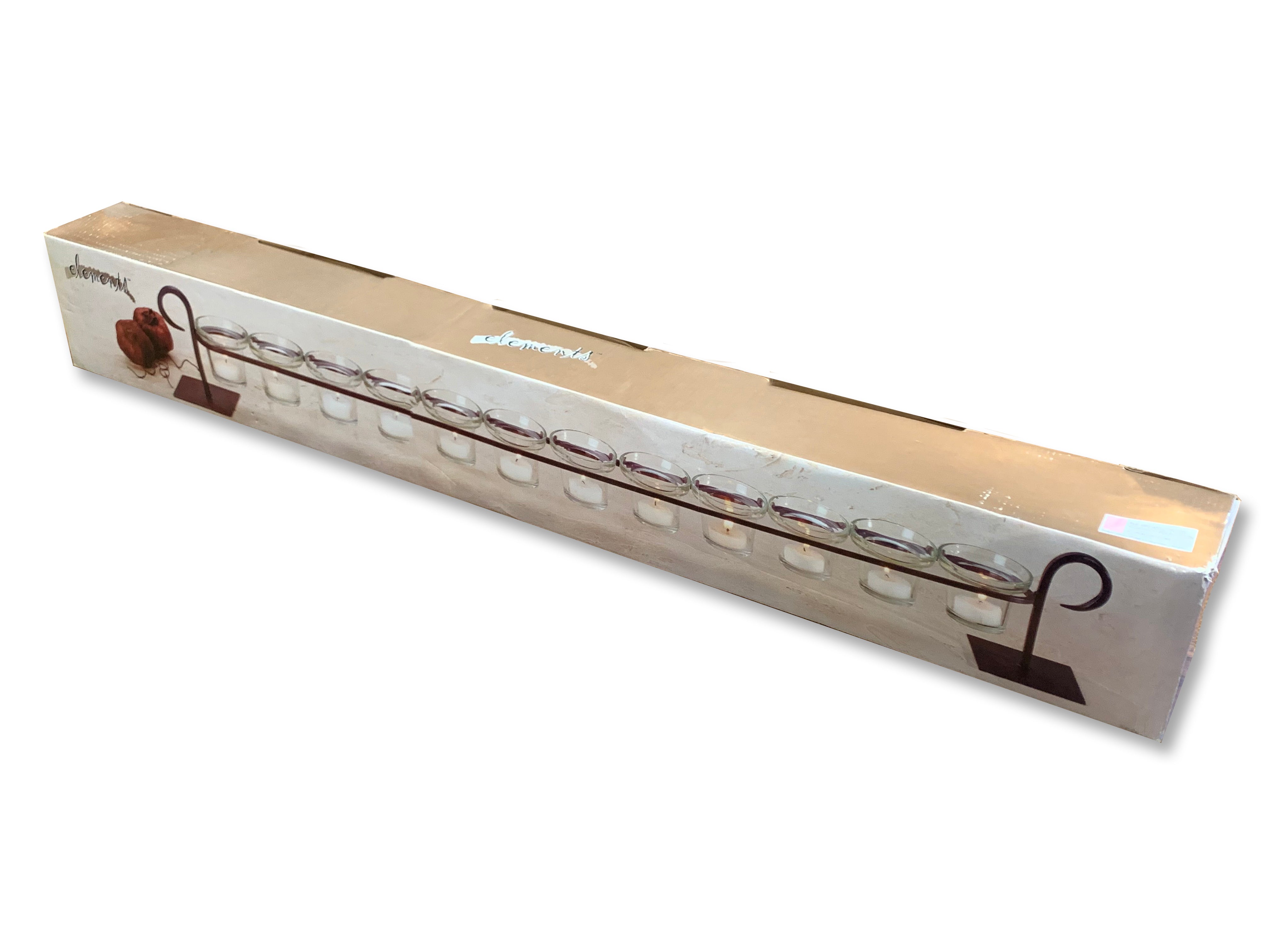 Elements Linear Votive Candle Stand