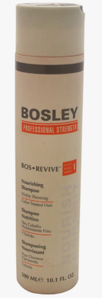 Bosley Bos Revive Nourishing Shampoo for Visibly Thinning Color-Treated Hair- 10.1 oz