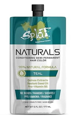 Splat Semi‑Permanent Hair Color – Naturals Teal-6 fl oz
