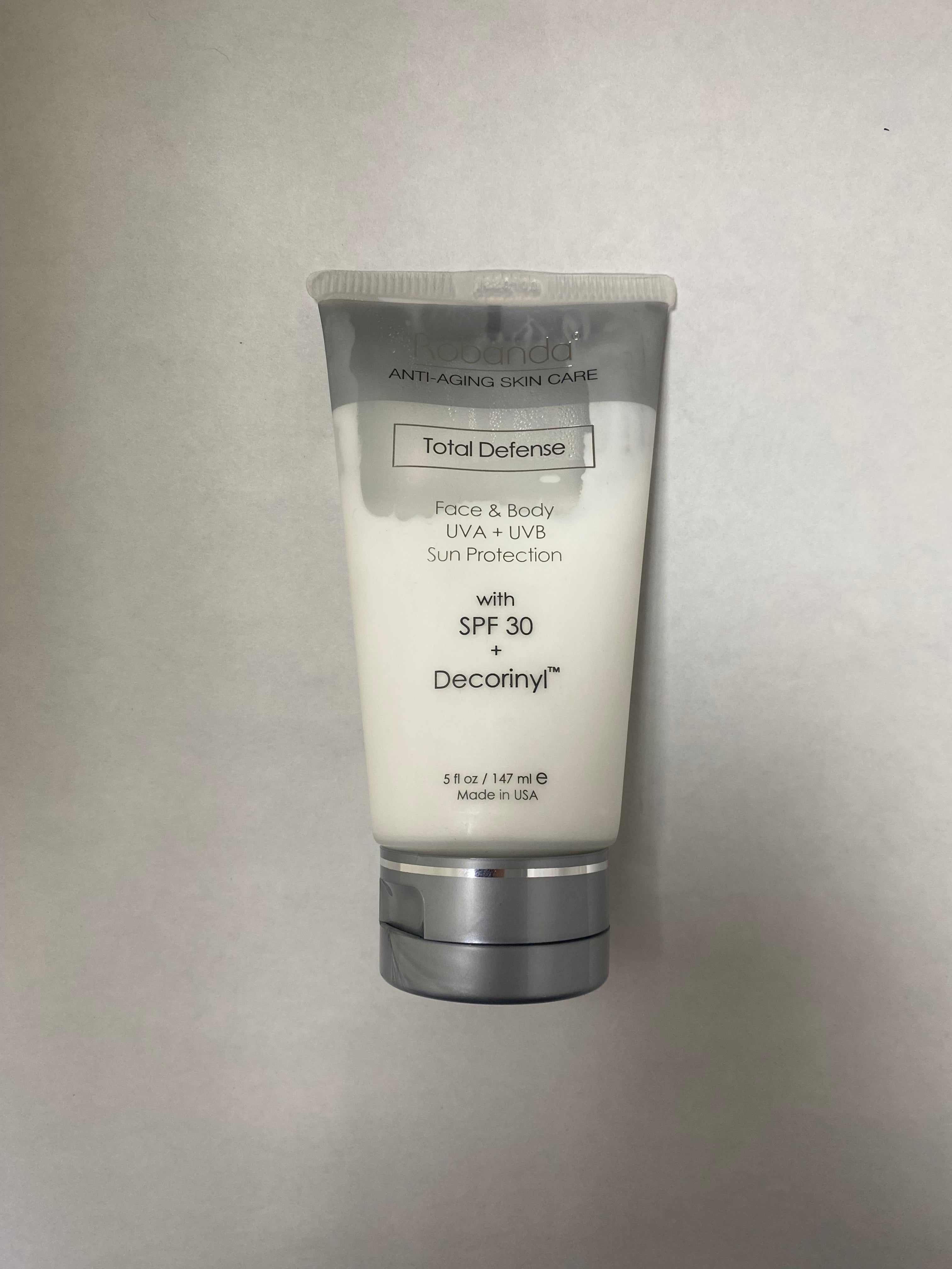 Robanda Anti-Aging Skin Care Face & Body UVA + UVB Sun Protection SPF 30