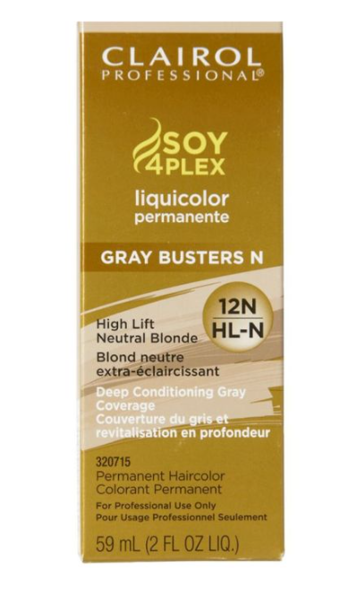 Clairol Soy4Plex 12N/HL-N High Lift Neutral Blonde-2 pk