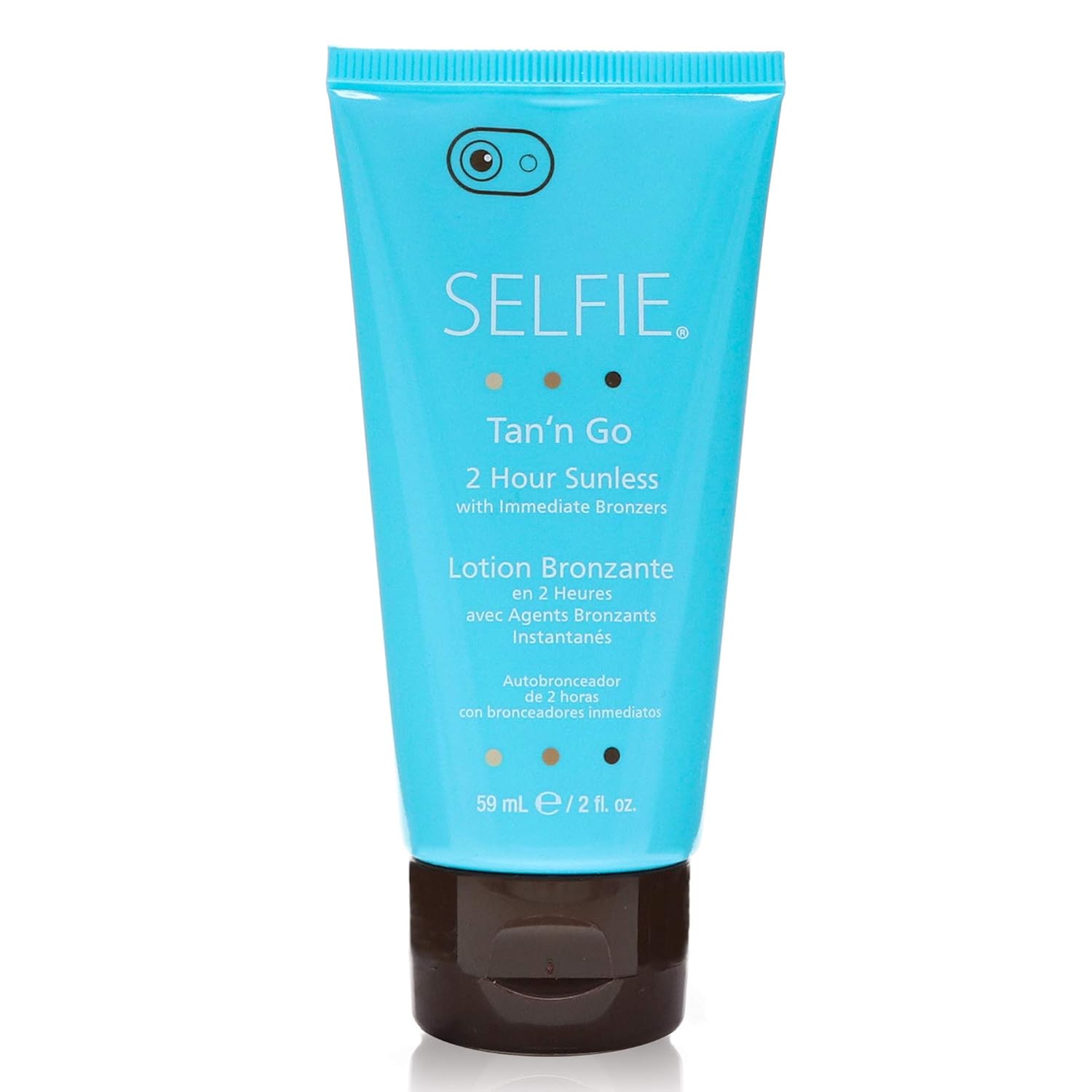 Selfie Tan'n Go 2 Hour Sunless Bronzer Lotion 2oz