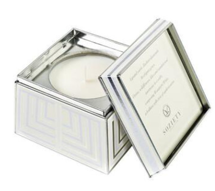 Soziety by Votivo Trapezoid Tin Wonderful White