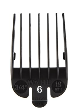 Wahl Guide #6 Comb Attachment - 3/4" (19.0mm) -Black in Color