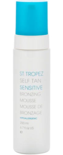 St Tropez Self Tan Sensitive Bronzing Mousse 200 ml