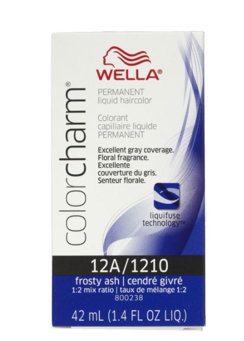 Wella Color Charm Permanent 12A/1210 Frosty Ash 1.4 oz-3 Pack