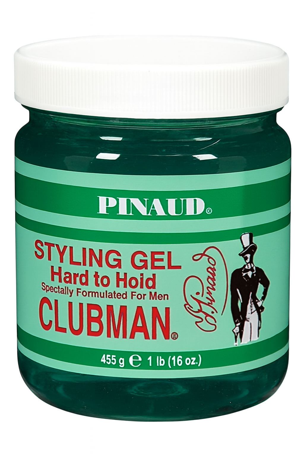 Clubman Hard to Hold Styling Gel 16 oz