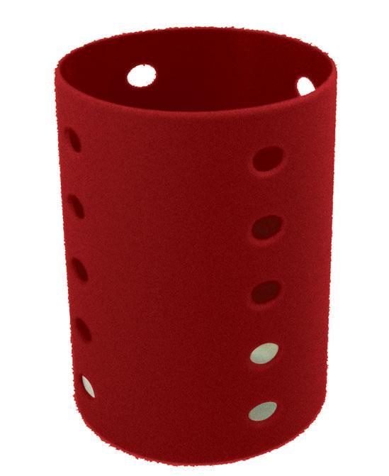 HairArt Red Magnetic Rollers 2 1/2" (Pack of 6)