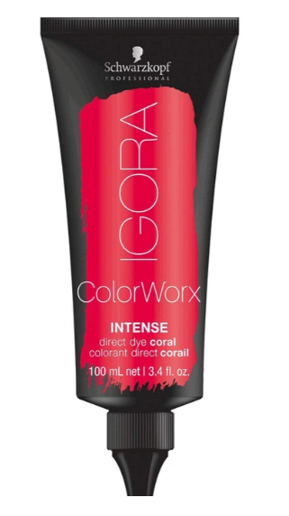 Schwarzkopf Igora ColorWorx Intense Direct Dye - 100 ml (Coral)-2 pack