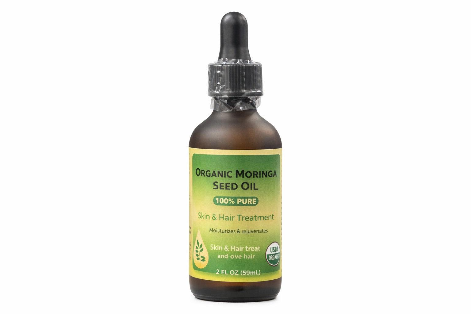 Organic Moringa Seed Oil 2 fl oz
