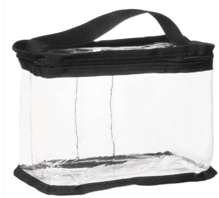 Clear Tote, Cosmetic Train Case