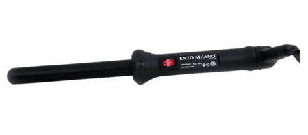 Enzo Milano 19mm Professional Clipless Curling Iron (Black)