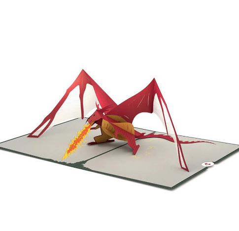 LOVEPOP 3D POP UP CARD "DRAGON"