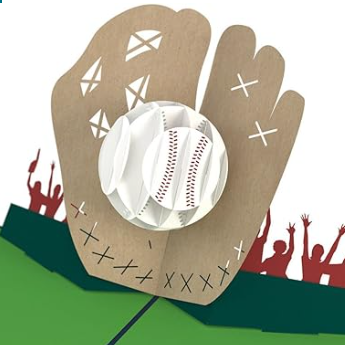 Lovepop Baseball Pop Up Card