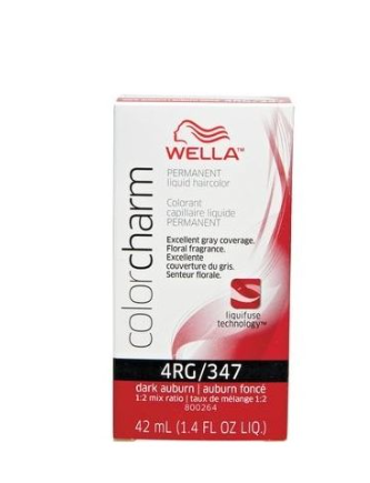 Wella Color Charm Permanent Liquid Haircolor 4RG/347 1.4 oz