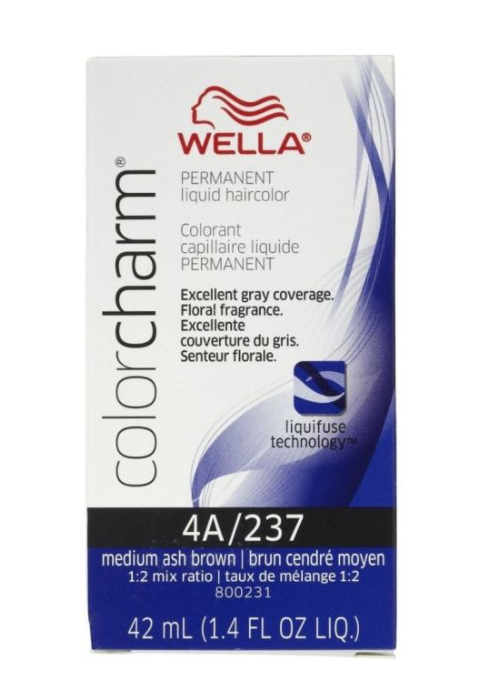 Wella Color Charm 4A/237 Medium Ash Brown 1.4 oz (2-pack)