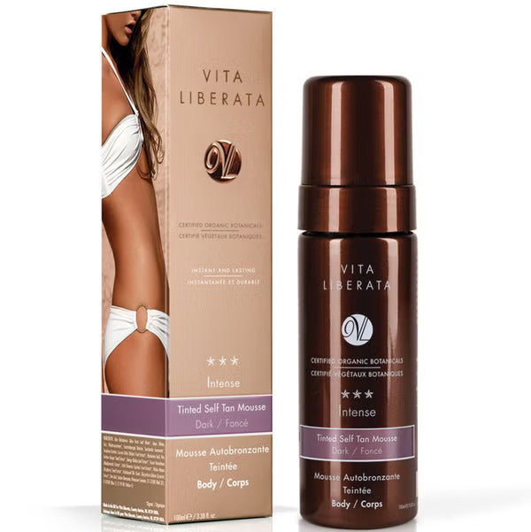 Vita Liberata Intense Tinted Self Tan Mousse Dark 100mL