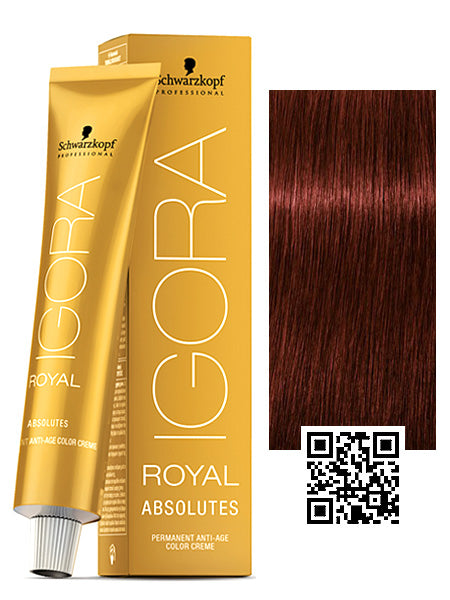 Schwarzkopf Igora Royal Absolutes 5-80 Light Brown Red Natural (3pk)