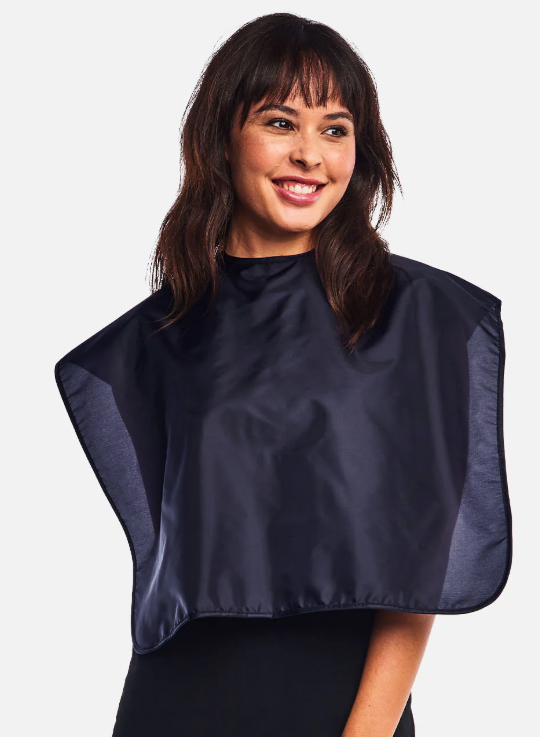Betty Dain Nylon Shortie Cape Style 299-Navy