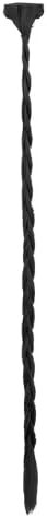 Mia Clip-n-Braid 14" Hair Extension Black