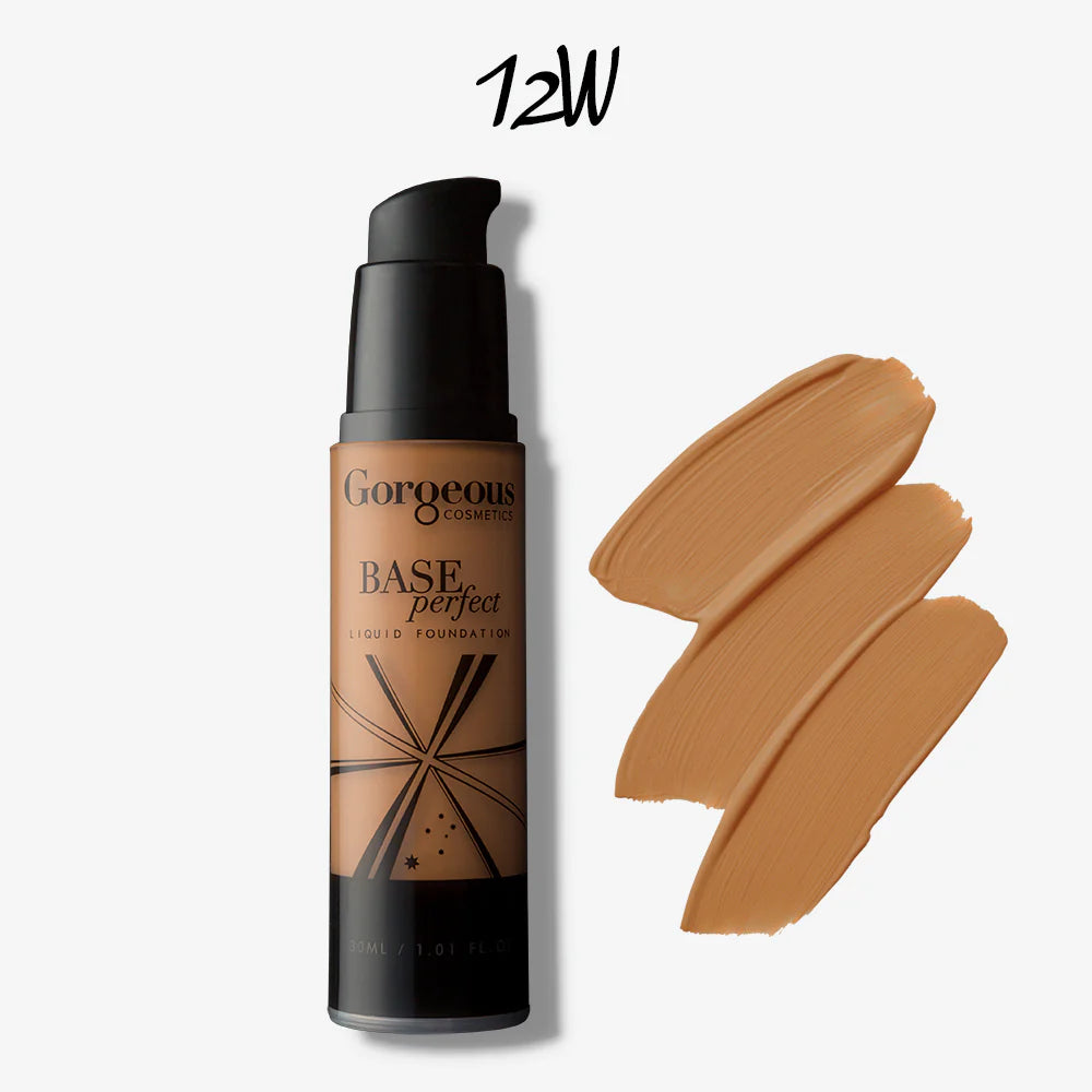 Gorgeous Cosmetics Base Perfect Foundation 12W